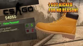 I GOT KICKED FOR NO REASON!