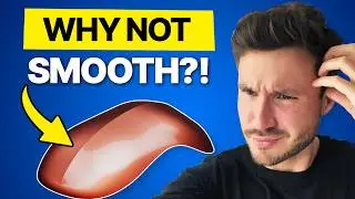 Why is my CAD model not smooth in the middle?