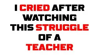 Everyone shocked when Teacher said this 🥺
