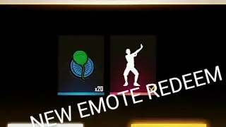 NEW EMOTE REDEEM CODE/Free Fire open redeem code