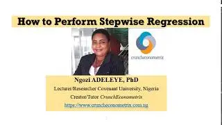 (Stata16): How to Perform Stepwise Regressions    