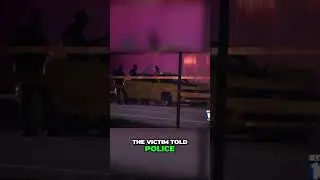 Intense Police Chase: Stolen yellow Camaro with grappler police bumper stopped #shorts