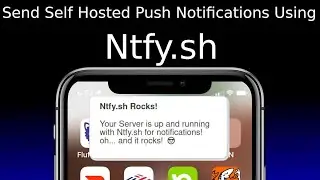 Receive notifications from your #linux #windows to your #smartphone with #NTFY