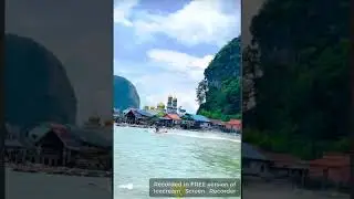 Mosque at   beach side Phuket city Thailand   #ytshorts #islamicstatus #wazirali #quotes