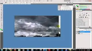 How to remove and replace the sky in Photoshop CS4