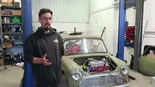 Classic Mini Race Car First Start + Aim Pdm Setup