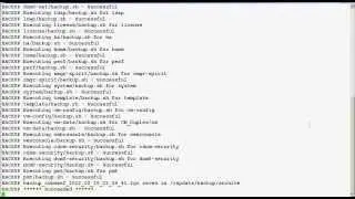 How to Perform a Backup of Avaya System Platform Backup with Cdom CLI