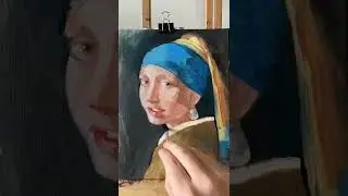 Speed-painting Vermeer's 