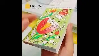 Pocket Watercolor Painting Book  #homeessentials #colorbook  #bestbuy #watercolor