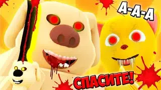 😈СТРАШНЫЙ ГОВОРЯЩИЙ БЭН ОХОТИТСЯ НА НАС😨ПОБЕГ из дома ROBLOX