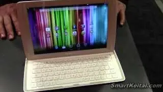 Archos 101 XS 2 Android Tablet with CoverBoard Keyboard-Case Accessory - CES 2014