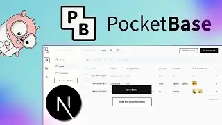 Nextjs  y Pocketbase con Shadcn, Typesscript, Tailwindcss y V0.dev