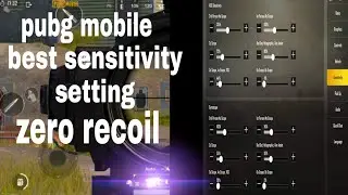 FULL SENSITIVITY GUIDE  ON PUBG |HOW TO IMPROVE SENSITIVITY ? | | PUBG MOBILE |..
