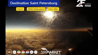 IVAO TOURS | X-Plane 11| UMMS (Минск) - UMKK (Калининград) | ToLiss A321
