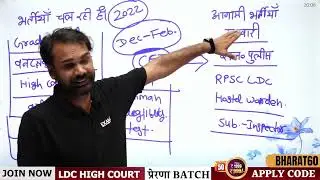 राजस्थान में बम्पर भर्तियां 2022 😱 Rajasthan Cet / High Court Ldc / 3rd Grade / Vanpal