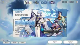 Genshin Impact 2.6 - Pulling for Kamisato Ayato