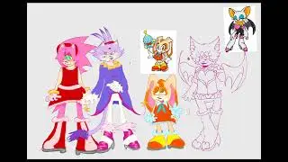 sonic speed paint!!