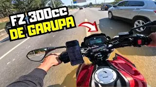 FZ25 TURBO TESTE NA RODOVIA COM GARUPA