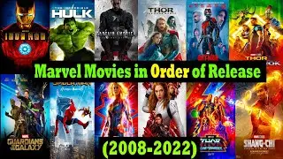 How to watch all the Marvel movies in order ( 2008-2022 ) || The Marvel Movies ||