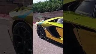 Lambo Aventador SVJ Wrapped in Hexis Gloss Super Chrome Vinyl 🔥🔥