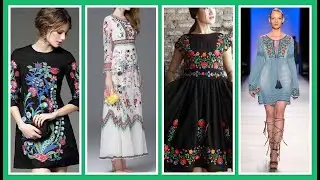 Hermosos vestidos Bordados 👗