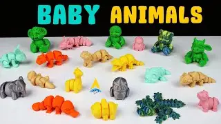 Best 3D Printed Baby Animals!
