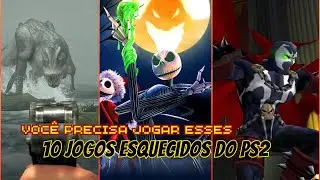 10 JOGOS ESQUECIDOS DE PS2 QUE VOCÊ PRECISA JOGAR!