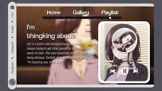 Amv UI style | Gotou airi edit - Floating | Alight motion edit