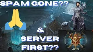 Server First? Bot Spammers Gone? | Diablo Immortal