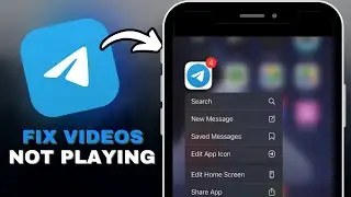 How to Fix Telegram Videos not playing on iPhone in SECONDS!