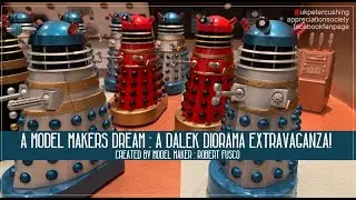 MODEL MAKERS DREAM! A DALEK DIORAMA!