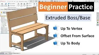 Mastering SolidWorks Extruded Features: Up To Vertex, Up To Body, Offset From Surface