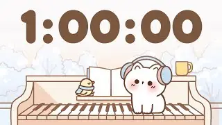 60 Minute Timer 🐱 1 Hr Study Timer for Classroom Focus