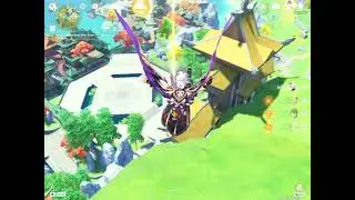 Genshin Impact 2.4 Ветер дарует - журавли возвращаются. Глава №1.  Дворец небожителей. Геншин.