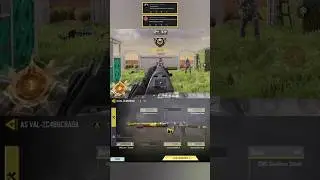 Aggresive As Val Build (AS VAL-2C4B6C8A9A) - COD Mobile 2025
