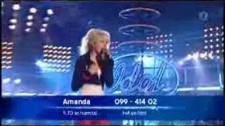 Amanda Jenssen (Låt 9-12) - Idol 2007