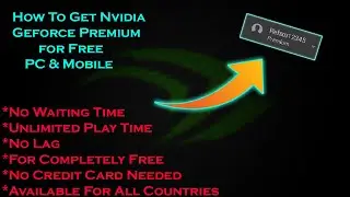 How To Get Nvidia Geforce Now Premium For Free (PATCHED)