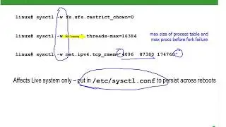02 Linux sysctl Tuning Lecture