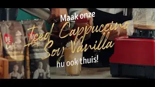 Maak thuis de Iced Cappucino Soy Vanille uit het D.E Café!