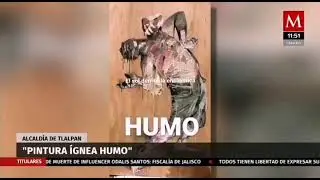 Humo, pintura ígnea. Spot de Milenio TV
