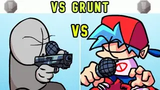 Friday Night Funkin' Vs Grunt Full Week + Cutscenes | Friday Night Madness (FNF Mod/Hard)