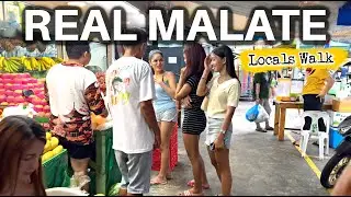 The Real Locals View of Malate Manila Philippines [4K HDR]