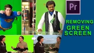 How To Remove Chroma Green Screen In Adobe Premiere