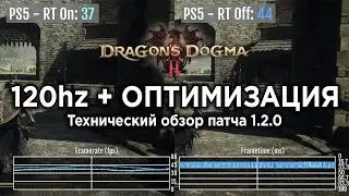 ПОДДЕРЖКА 120 ГЦ и ОПТИМИЗАЦИЯ - Технический обзор нового патча для Dragon's Dogma 2 на PS5