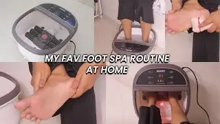 My Foot Spa Routine | This is how I keep my FEET Super Soft Healthy & Clean