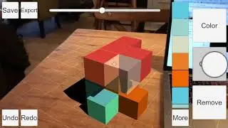 Unity + ARKit: Block Building App with Augmented Reality (Curious Blocks)