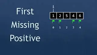 Coding Interview Problem - First Missing Positive