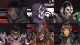 All Legendary characters plane intro in codm