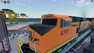 (TIME LAPSE) BNSF Coal Train Cab View