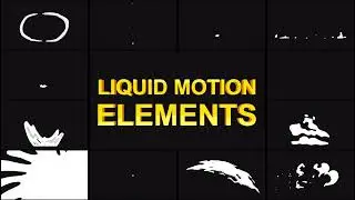 Liquid Motion Elements Pack Unreal Preview